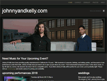 Tablet Screenshot of johnnyandkelly.com